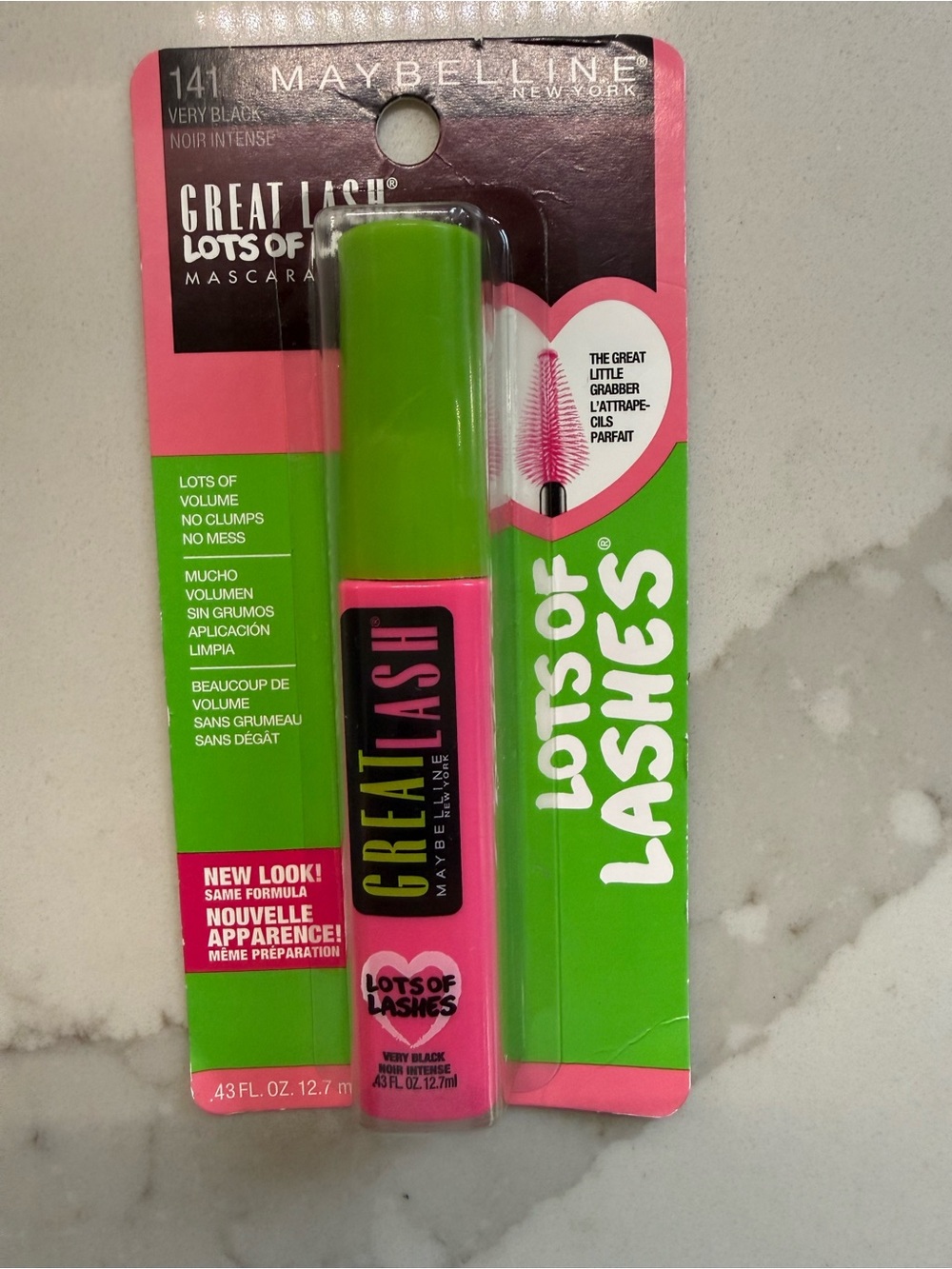 Maybelline Great Lash Very Black Mascara NEW